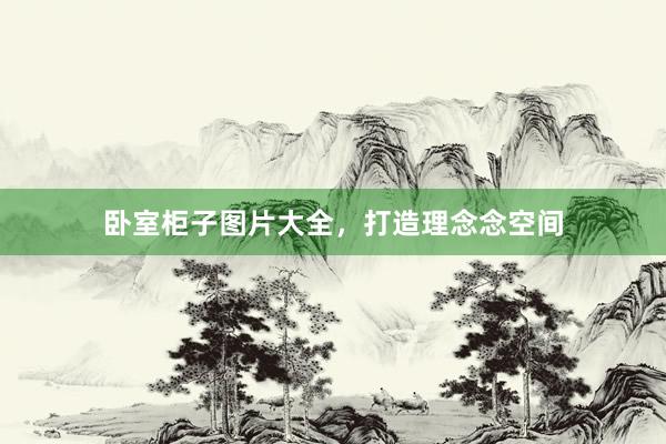 卧室柜子图片大全，打造理念念空间